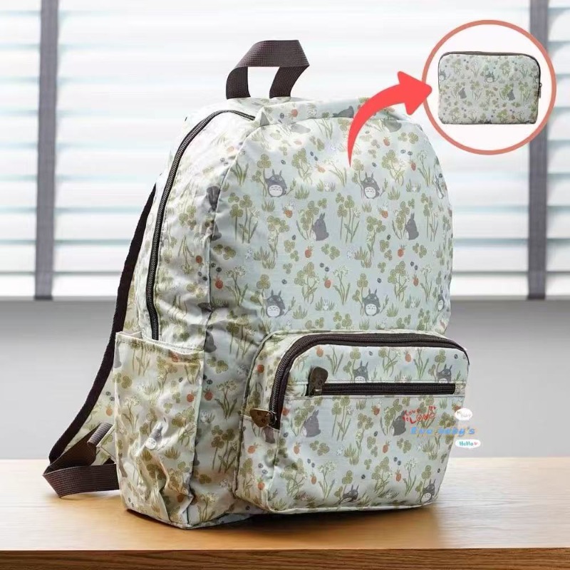 Foldable Backpack Small - Plecak Składany My Neighbor Totoro, Lekki,