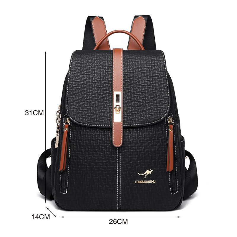 Modne plecaki damskie wysokiej – Travel Backpack Anti Theft recenzja i cena