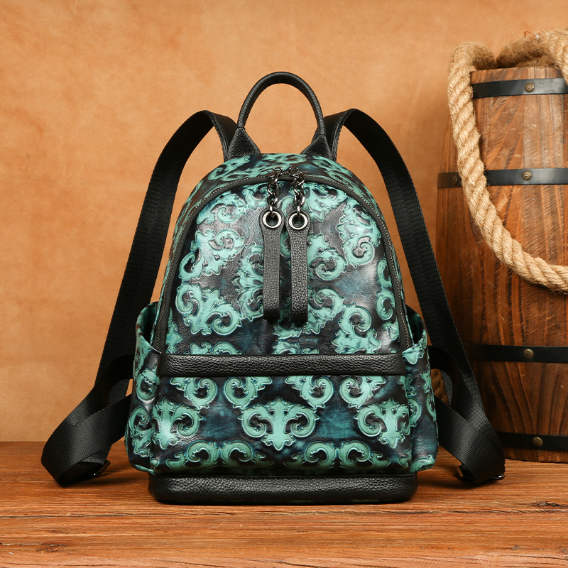 Johnature prawdziwej skóry tło – Leather Backpack Vintage recenzja i cena