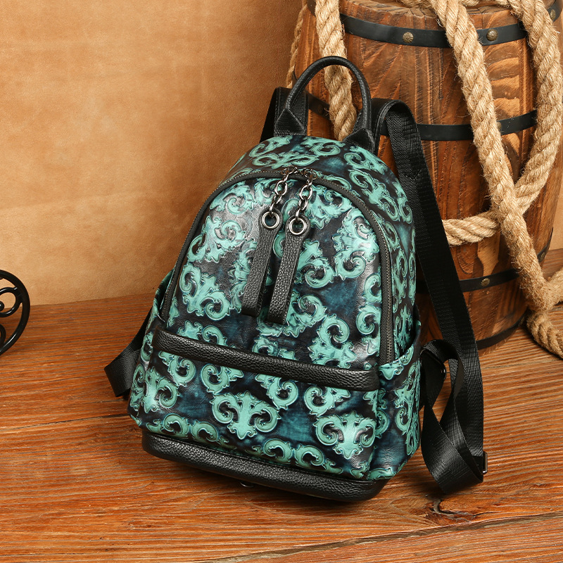 Johnature prawdziwej skóry tło – Leather Backpack Vintage recenzja i cena
