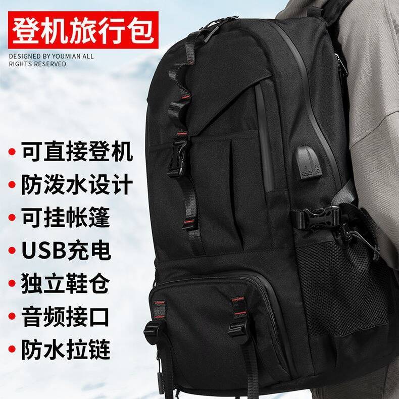 Nowy, bardzo pojemny męski ple – Canvas Backpack Casual recenzja i cena