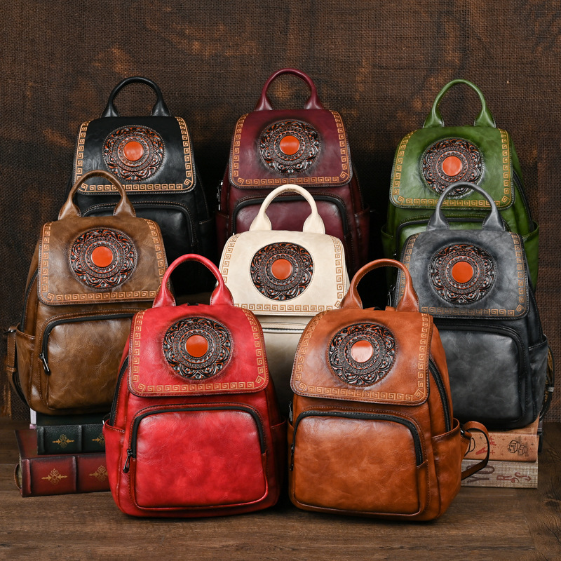 Johnature 2026 Nowy Plecak Dam – Leather Backpack Vintage recenzja i cena