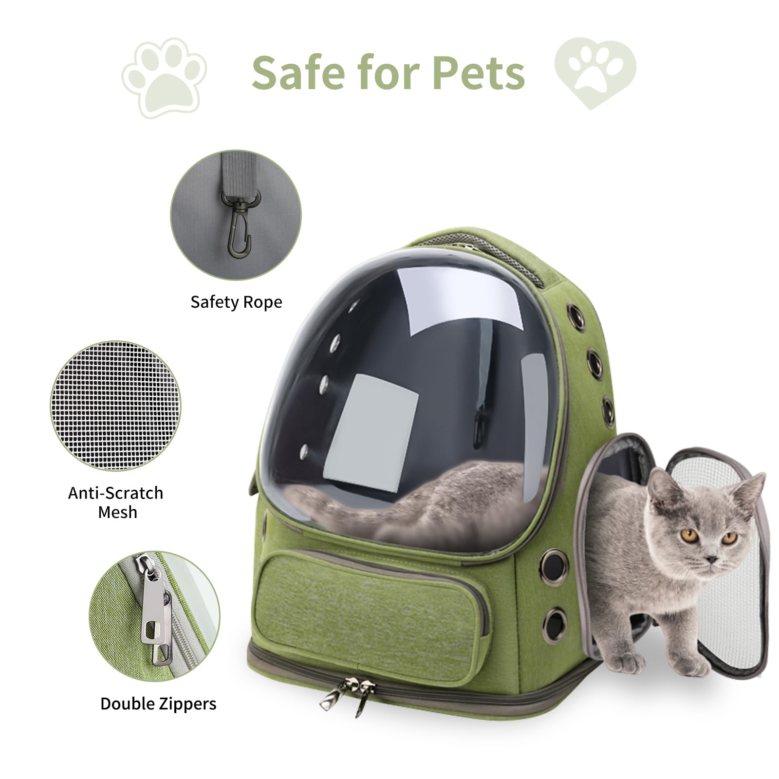 Plecak transportowy dla kota,  – Foldable Backpack Small recenzja i cena