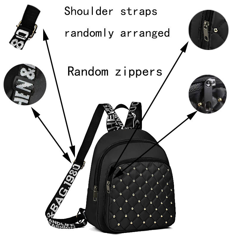 Stylowy plecak z ćwiekami, wie – Canvas Backpack Casual recenzja i cena
